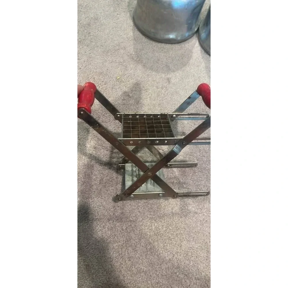 Vintage Aluminum Double Boilers French Fry Cutter Liljeholmens Swedish Candles